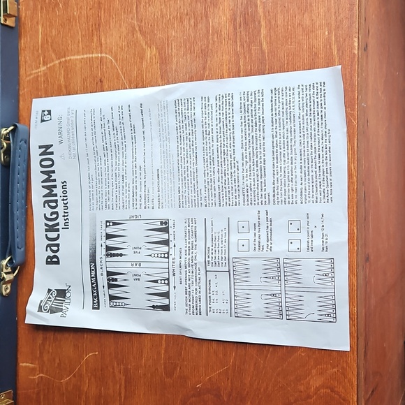 Bakgammon Game - Picture 2 of 6